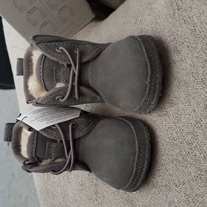 Grey baby Ugg boots size 0/1